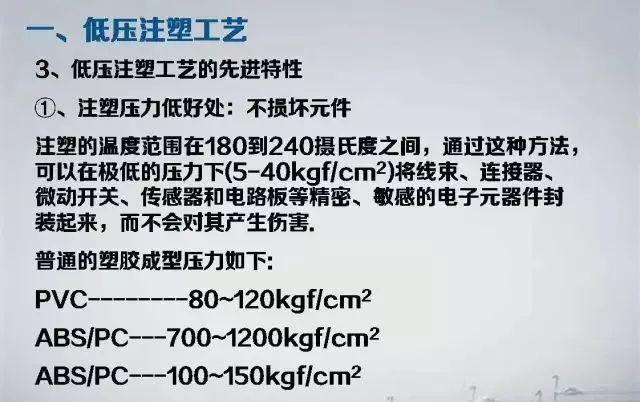 20页PPT详细了解低压注塑成型工艺