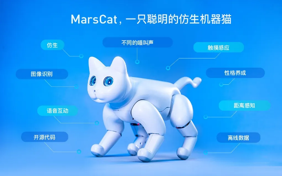 宠物圈超火爆的AI机器人MarsCat火星猫